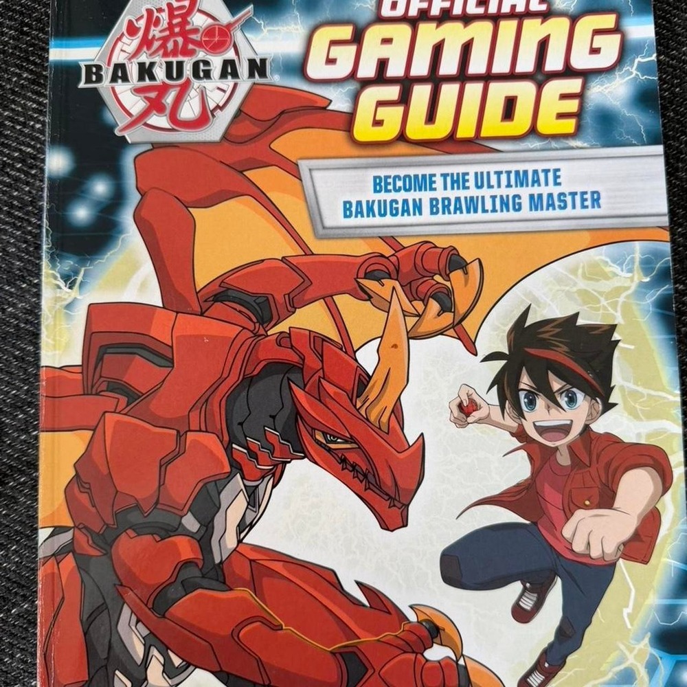anime gaming guide Bakugan Official Gaming Guide #gaming #kids The cover has...